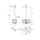 Lareira a Lenha Vertex Suspensa - Rocal